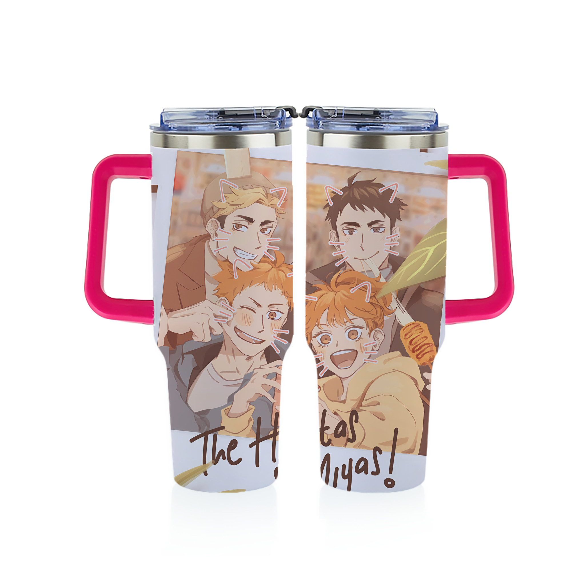 （画像用） ハイキュー!! Haikyu!! 1200ｍLフルプリント車用タンブラー